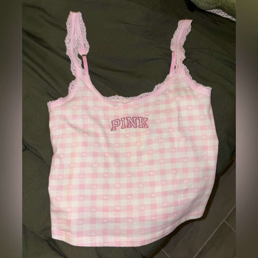 NWOT PINK X LOVE SHACK FANCY TOP